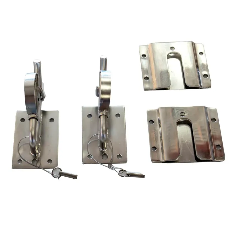 Gummibåtsdävert för badplattform Davits