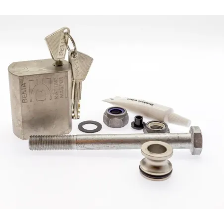 Godkänt motorlås  båtmotorer 30 - 400 HK inkl. motorbult - Bema Titan UBL-1