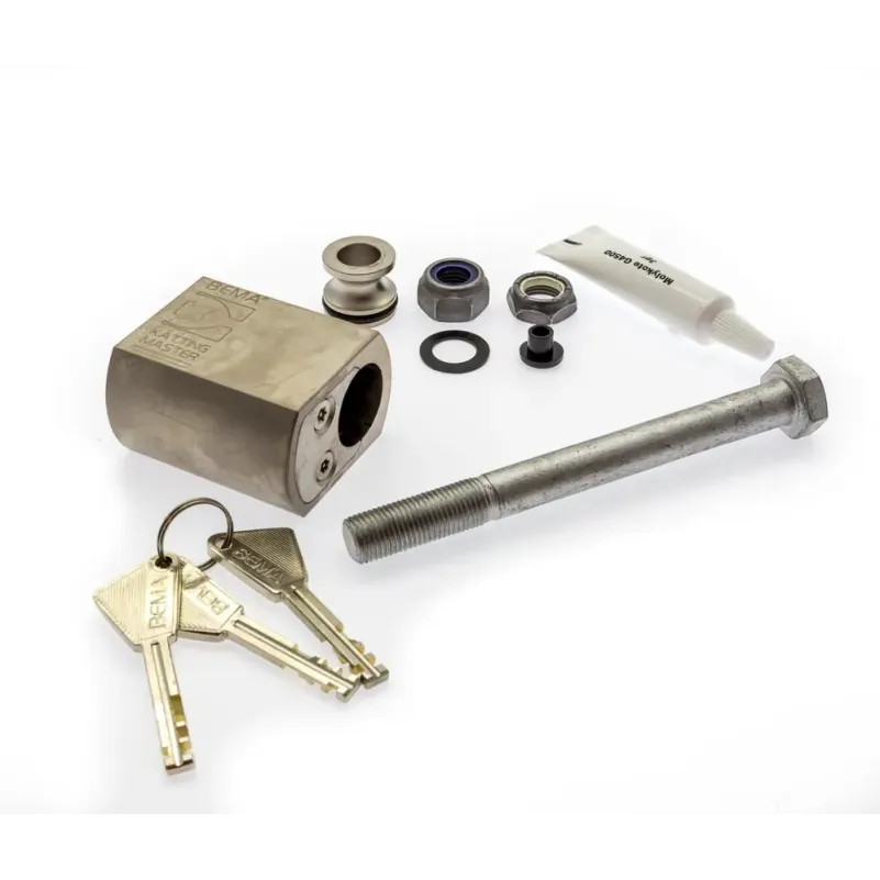 Godkänt motorlås  båtmotorer 30 - 400 HK inkl. motorbult - Bema Titan UBL-1