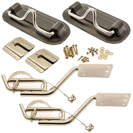 Davits Gummbåtsdävert - med Snap Snabbfästen