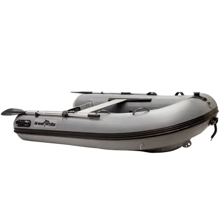 aluminiumrib ALU300 med aluminiumskrov finns med enkelskrov eller dubbelskrov och förvaring