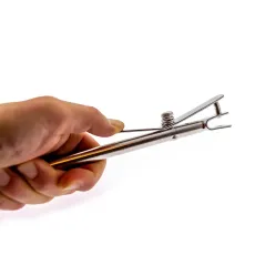 Justerbara Stag 77-122cm inkl. L-fästen, Rostfritt 2