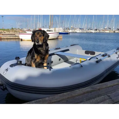 Ribbåt ALU300 Aluminium Enkelskrov & dubbelskrov med förvaring - Greatwhite