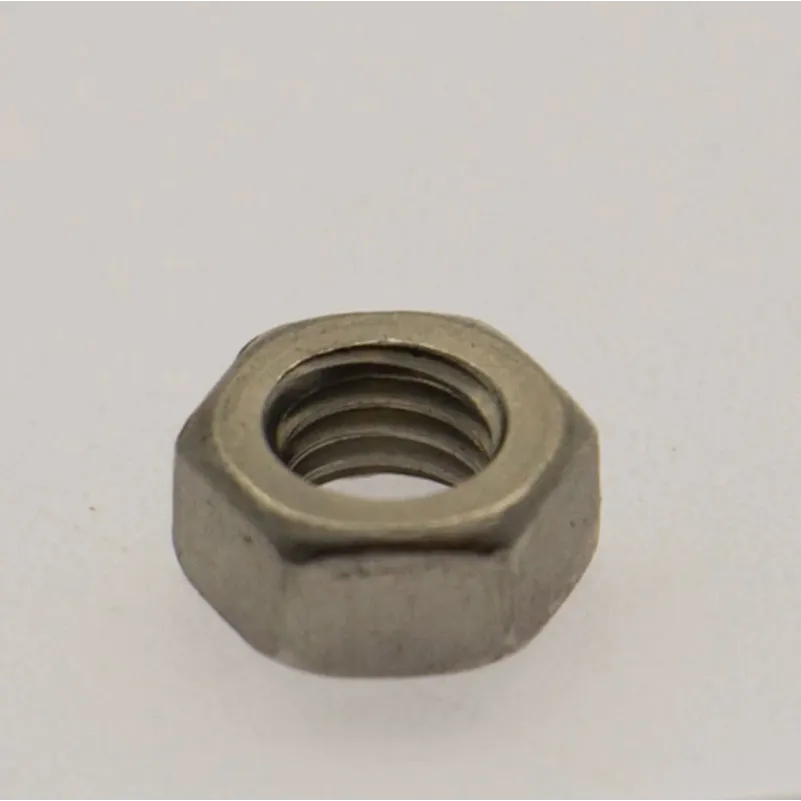 Rostfri Sexkantmutter M5 AISI 316 syrafast A4