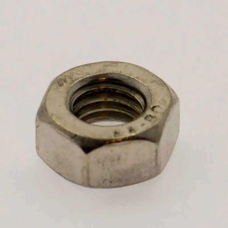 Rostfri Sexkantmutter M8 AISI 316 syrafast A4