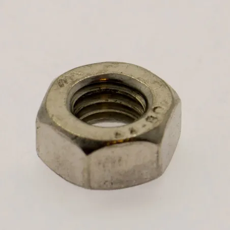 Rostfri Sexkantmutter M8 AISI 316 syrafast A4
