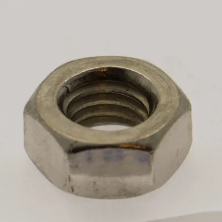 Rostfri Sexkantmutter M8 AISI 316 syrafast A4