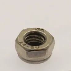 Rostfri låsmutter M6 AISI 316 syrafast A4 2