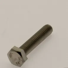 Rostfri Sexkantskruv genomgående gänga M6 20 mm AISI 316 Syrafast A4 2